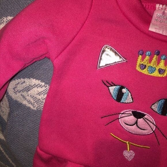 NWOT Infant 3-6M Mon Petit Long Sleeve Sweatshirt - Picture 4 of 5